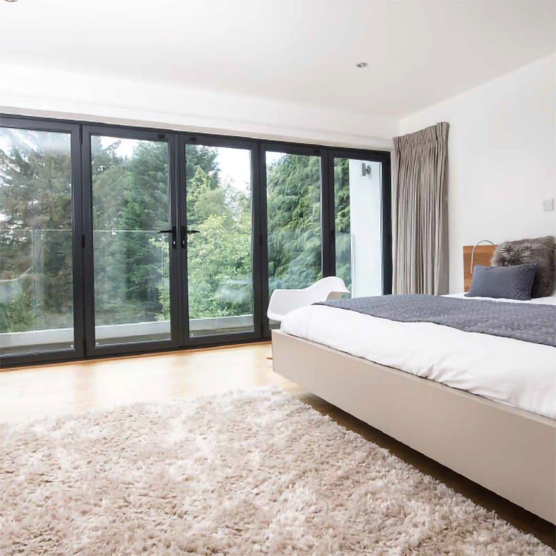 Bedroom patio doors leading to balcony