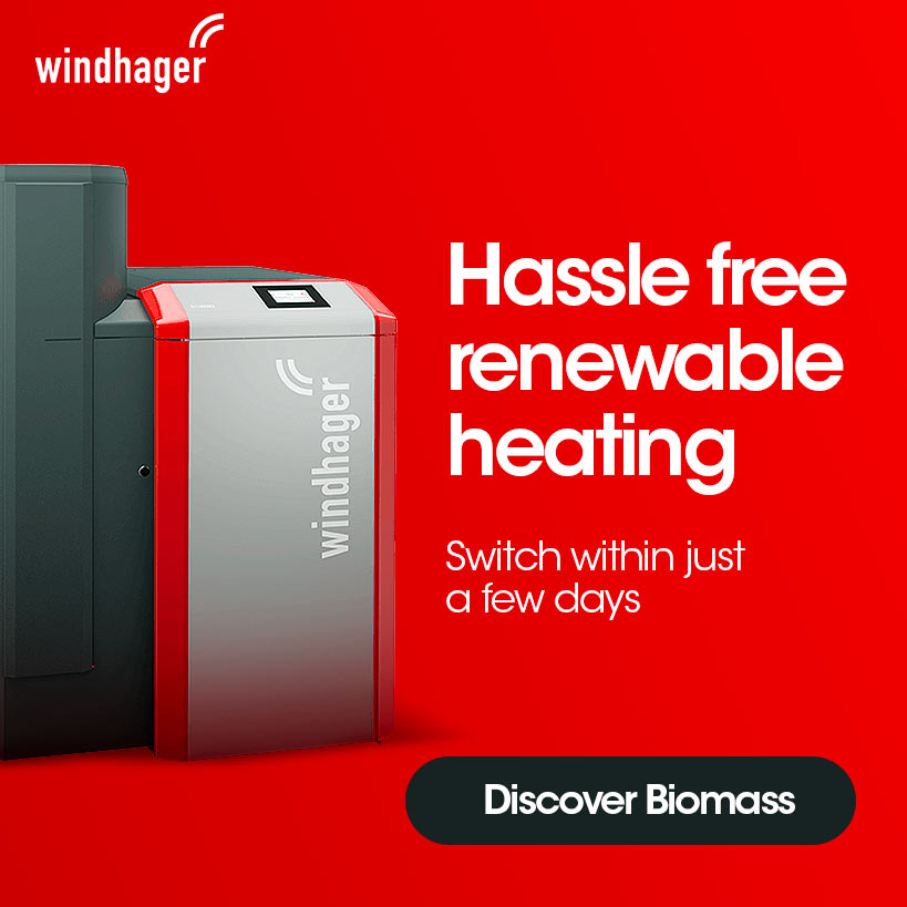 Windhager biomass boiler
