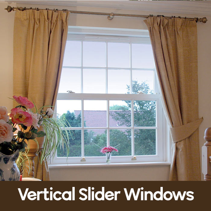 Vertical slider windows